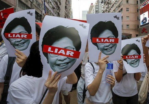 Meski Didemo, Pemimpin Hong Kong Pro-Beijing Tolak Batalkan RUU Kontroversial Ekstradisi ke Cina